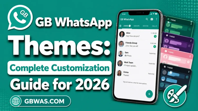 GB WhatsApp Themes Complete Customization Guide for 2026